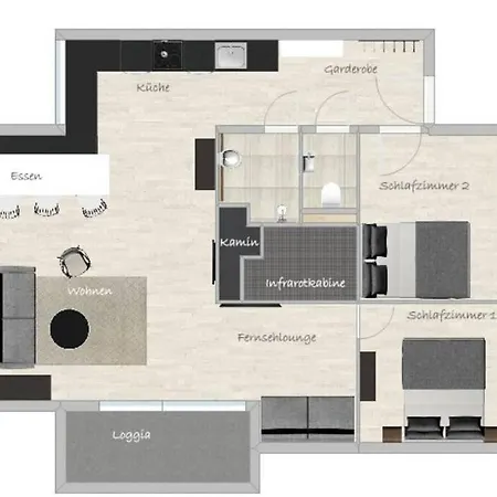 Bergwaldstudio Moderne Wiedweg
